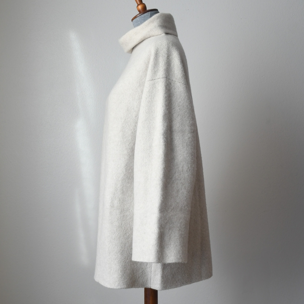 SOLD🥀 Lauren Manoogian Cashmere Funnel Pullover - Picture 10 of 13